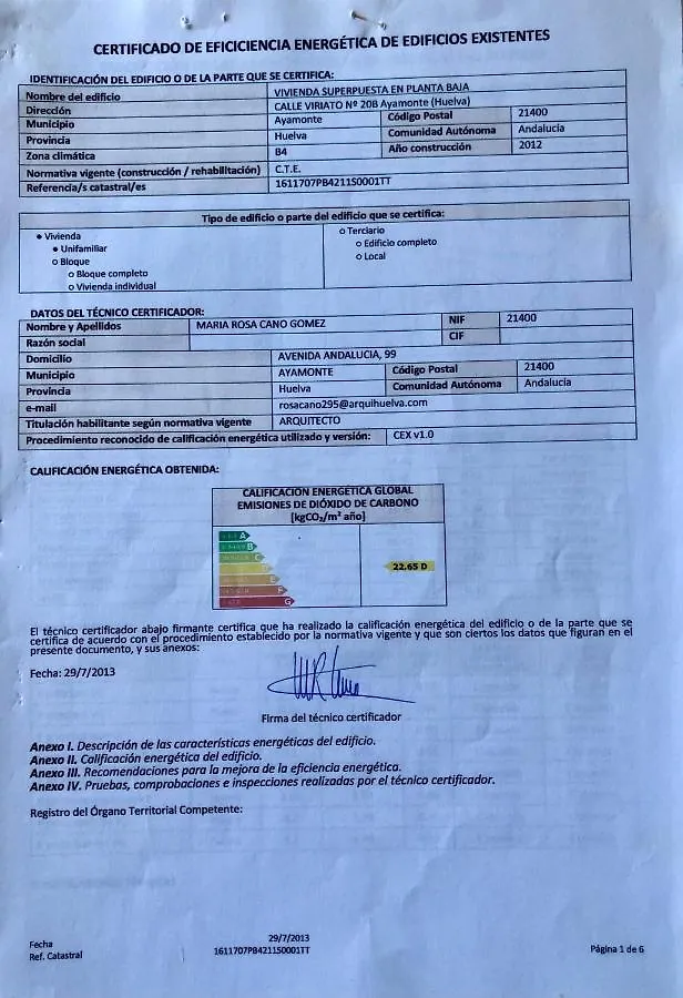 Appartamento Casa Viriato Ayamonte Spagna